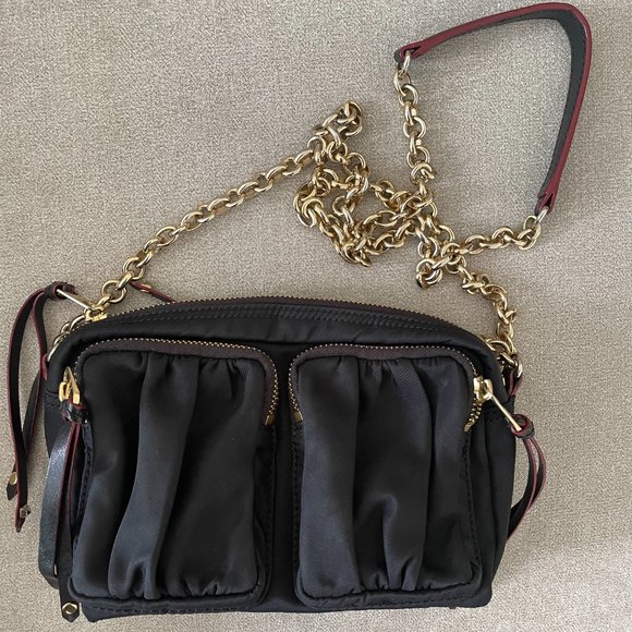Great Condition MZ Wallace Nylon Chain Link Crossbody - Picture 2 of 4